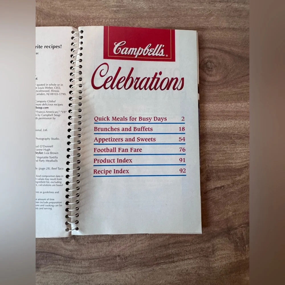 Campbell's Celebrations: 60 All-occasion Meal Ideas Favorite All Time Recipes